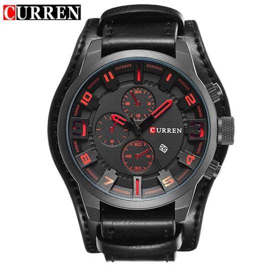 Reloj Cuero Negro